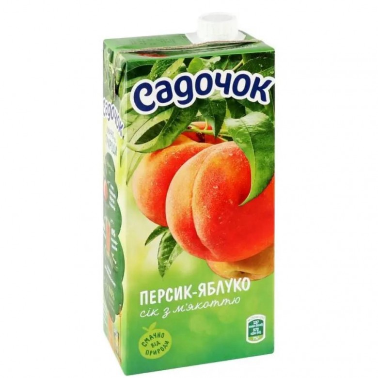 Садочок Персик-Яблуко 0.95